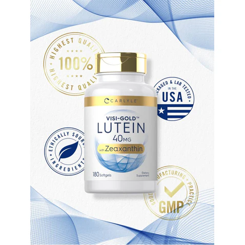 Carlyle Nutritionals Lutein 40mg & Zeaxanthin | 180 Softgels