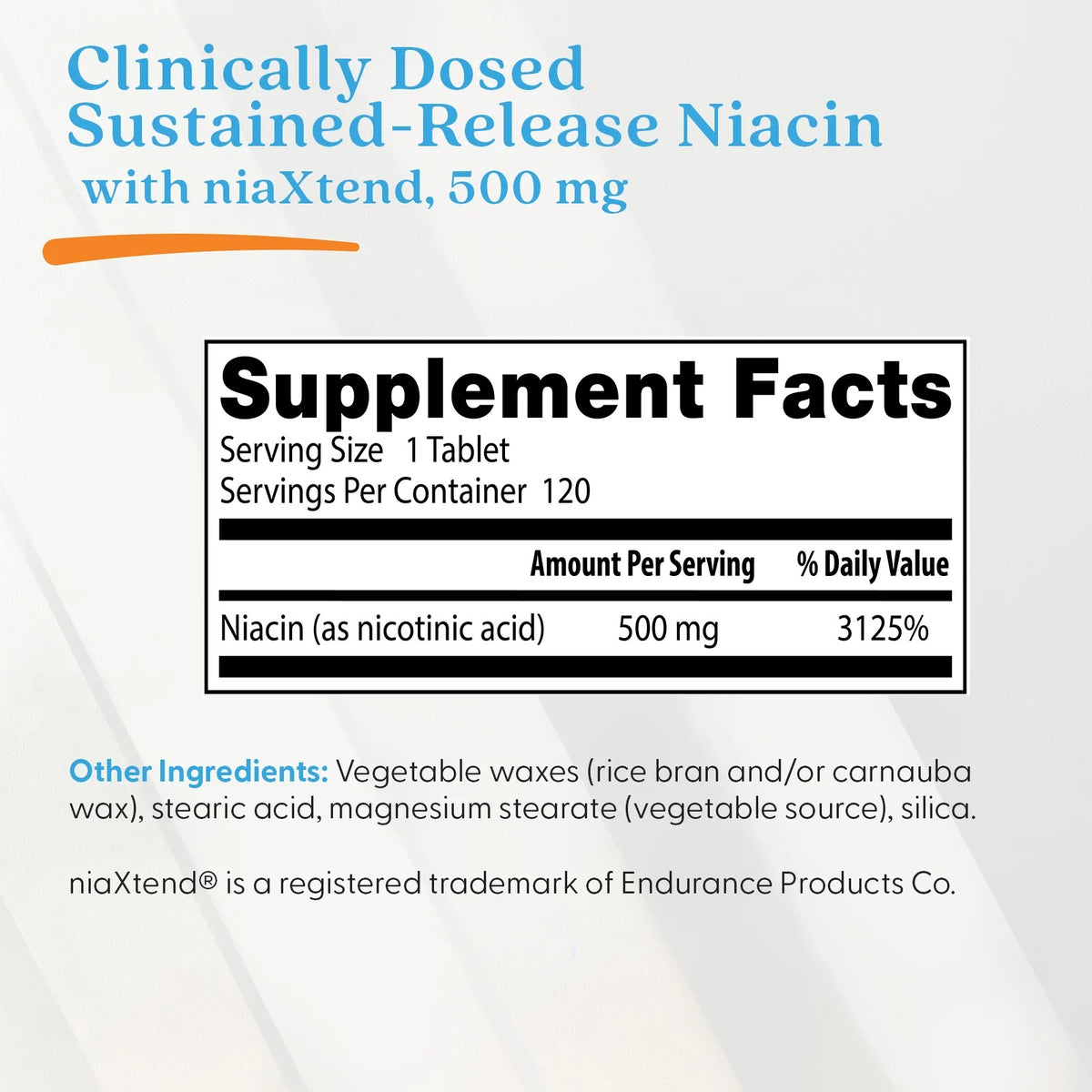 Doctor's Best Sustained-Release Niacin With NiaXtend - Supports Cardiovascular Health