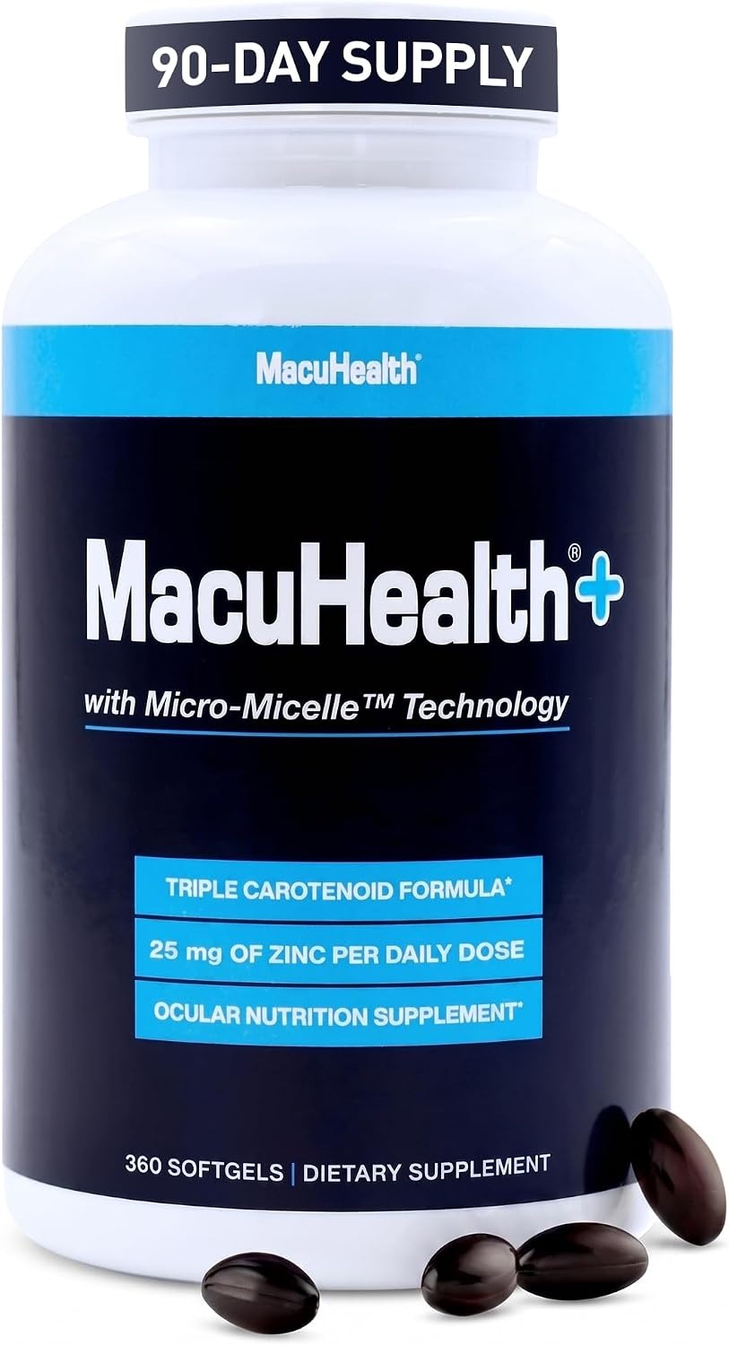 MacuHealth Plus+ Eye Supplement – Lutein & Zeaxanthin Pakistan