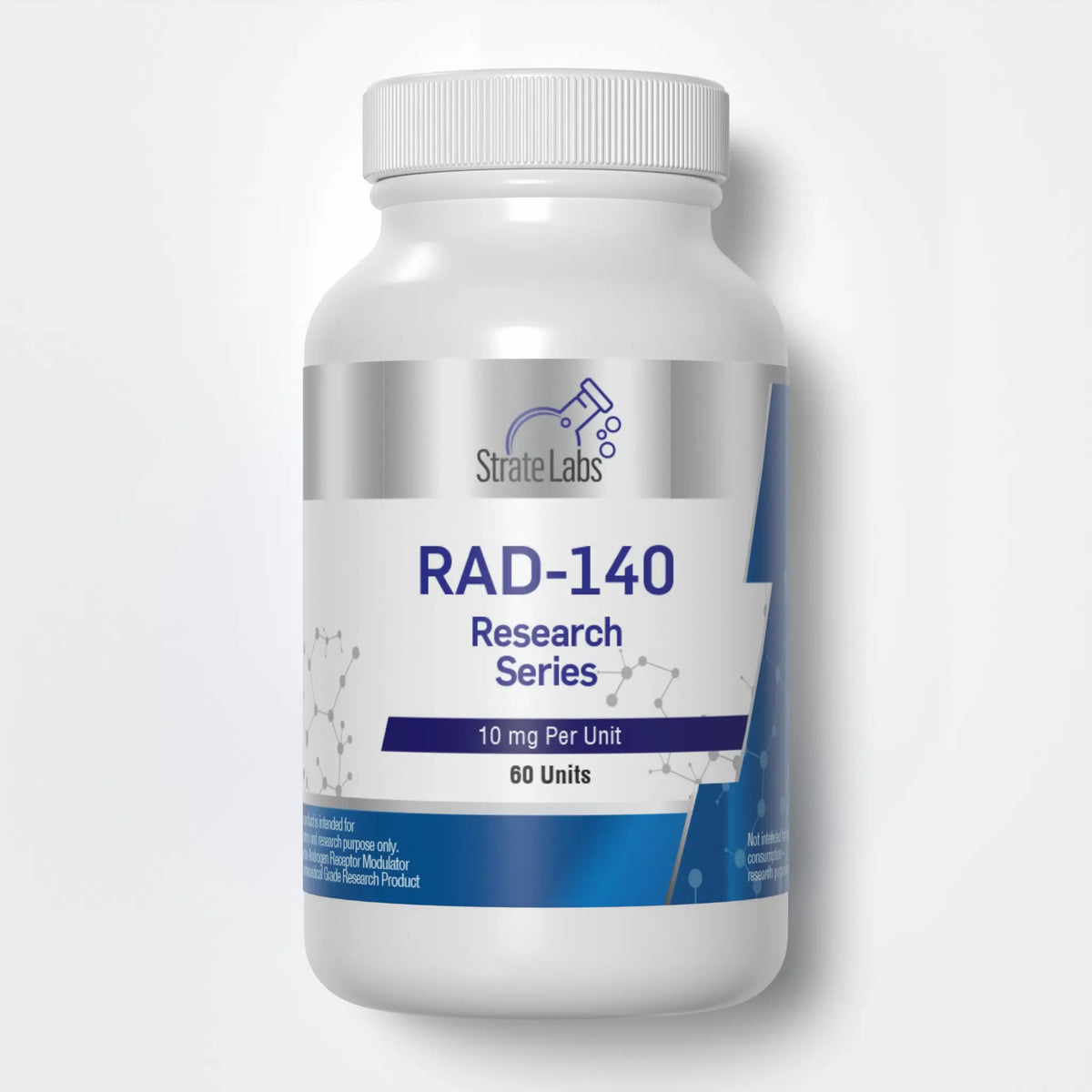 Strate Labs RAD-140 10mg Testolone 60 Capsules