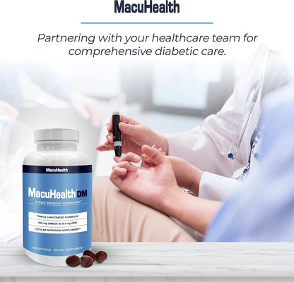 Macuhealth Daily Metabolic - EPA/DHA Omega-3 with Zinc 180 Softgels