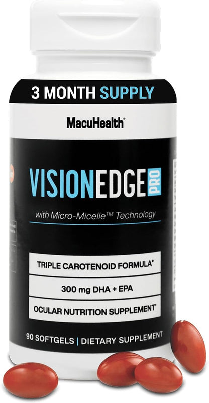 Macuhealth Vision Edge Eye Supplement for Athletes 90 softgels