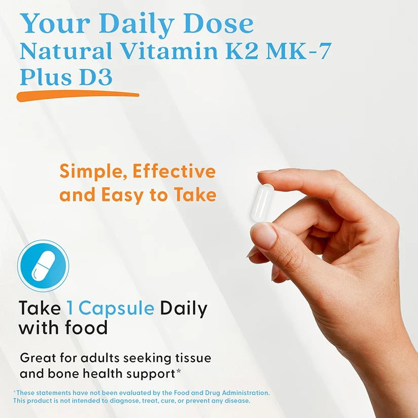 Best D3 + K2 Mk7 Supplement By Doctor's Best