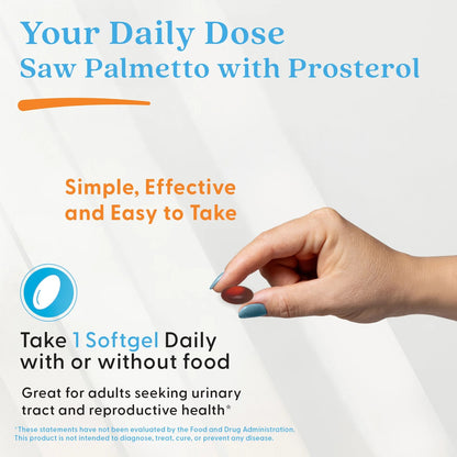 Doctor's Best Saw Palmetto Standardized Extract 320mg Softgels 180 Count