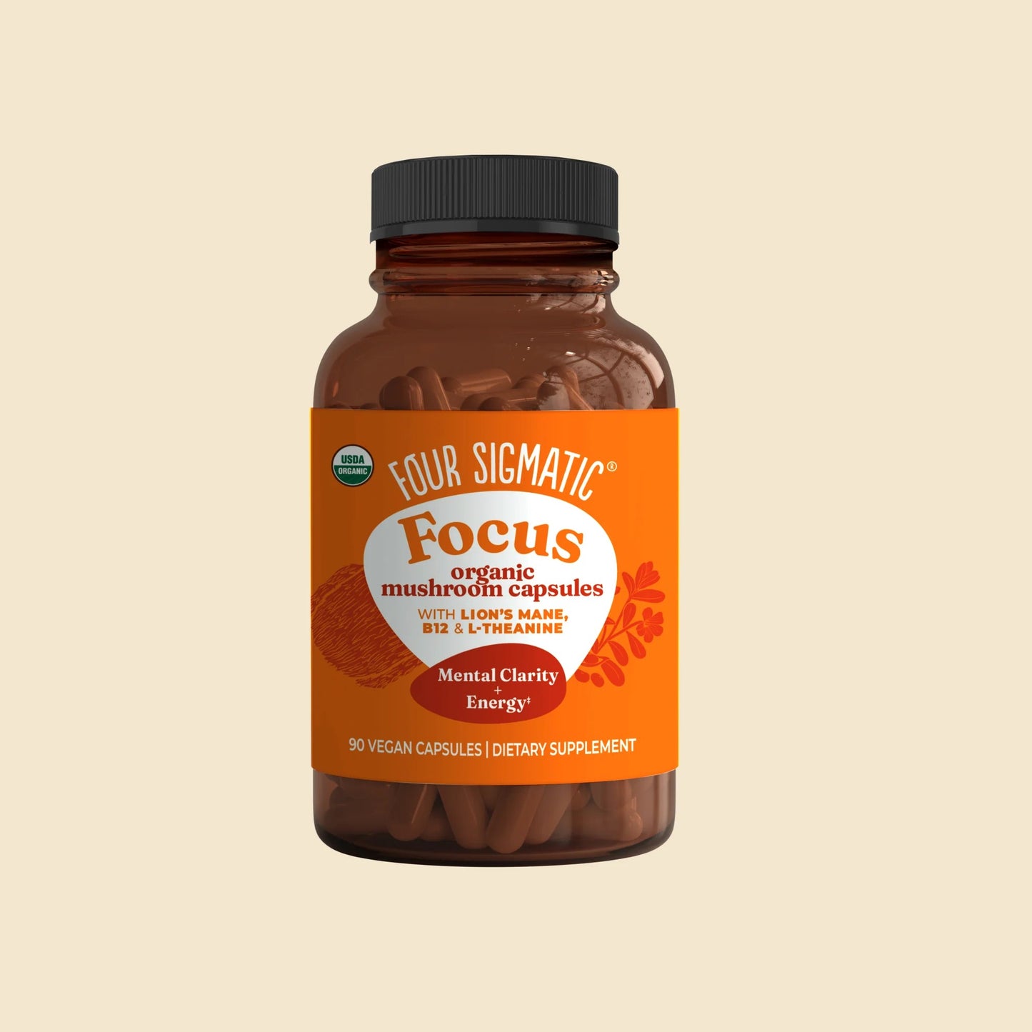 Four Sigmatic Focus Organic Mushroom 90 Capsules