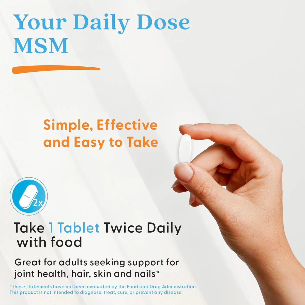 Doctor's Best Msm with Opti Msm, 1,500 Mg, 120 Tablets