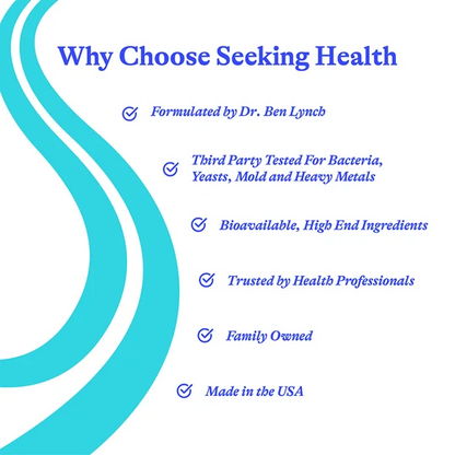 Seeking Health Homocysteine Nutrients 60 Capsules with L-Methylfolate & Vitamin B12, B6 & B2
