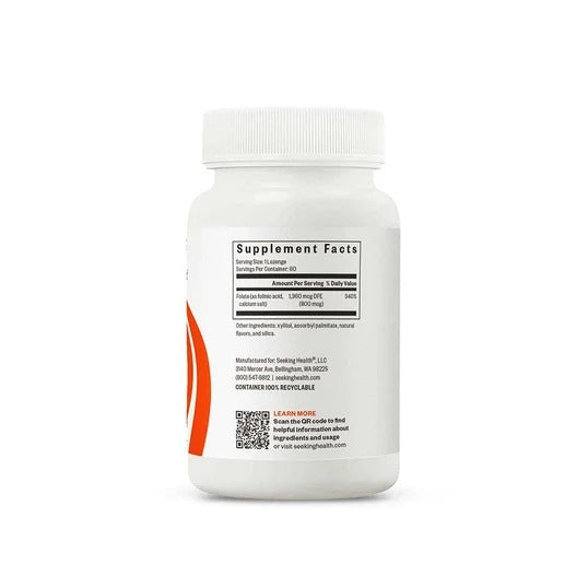 Seeking Health Folinic Acid 800 mcg 60 Lozenges Pakistan