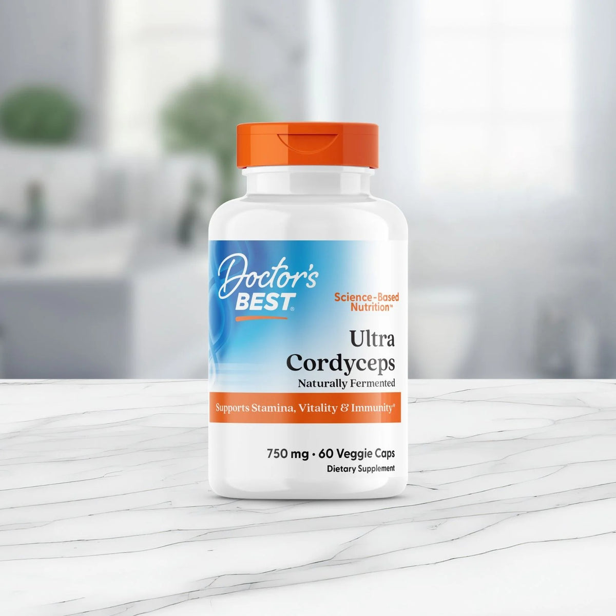 Doctor's Best Ultra Cordyceps 750mg Veggie Caps 60 Count