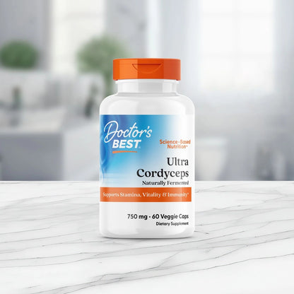 Doctor's Best Ultra Cordyceps 750mg Veggie Caps 60 Count