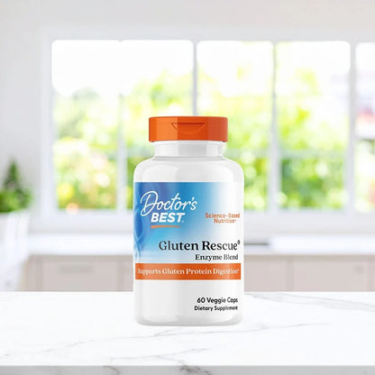Doctor's Best Gluten Rescue with Glutalytic, 60 Veggie Caps