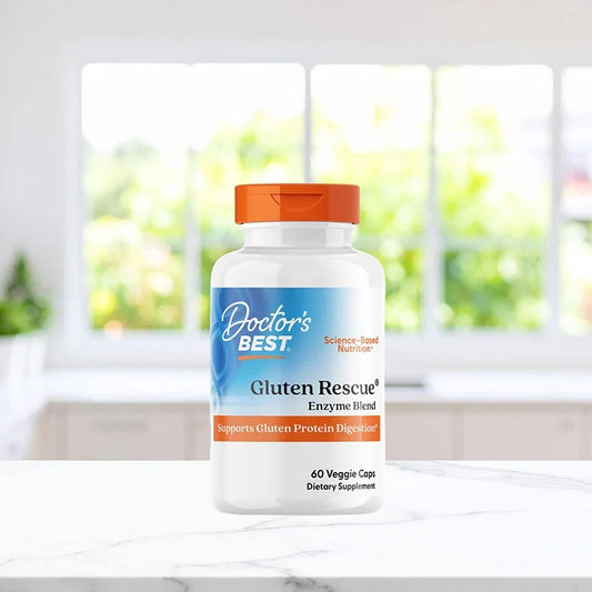 Doctor's Best Gluten Rescue with Glutalytic, 60 Veggie Caps