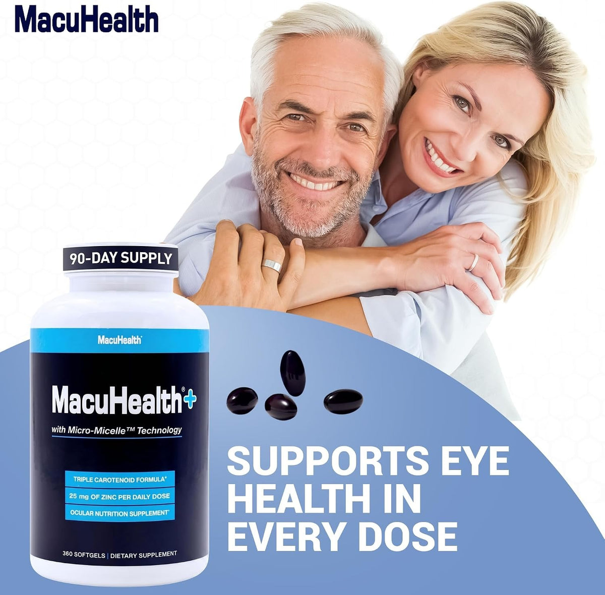 MacuHealth Plus+ Eye Supplement – Lutein & Zeaxanthin Pakistan