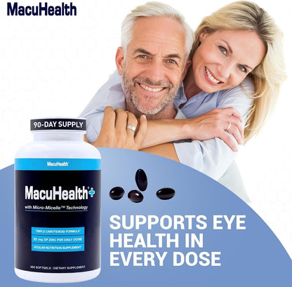 MacuHealth Plus+ Eye Supplement – Lutein & Zeaxanthin Pakistan