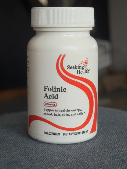 Seeking Health Folinic Acid 800 mcg 60 Lozenges Pakistan