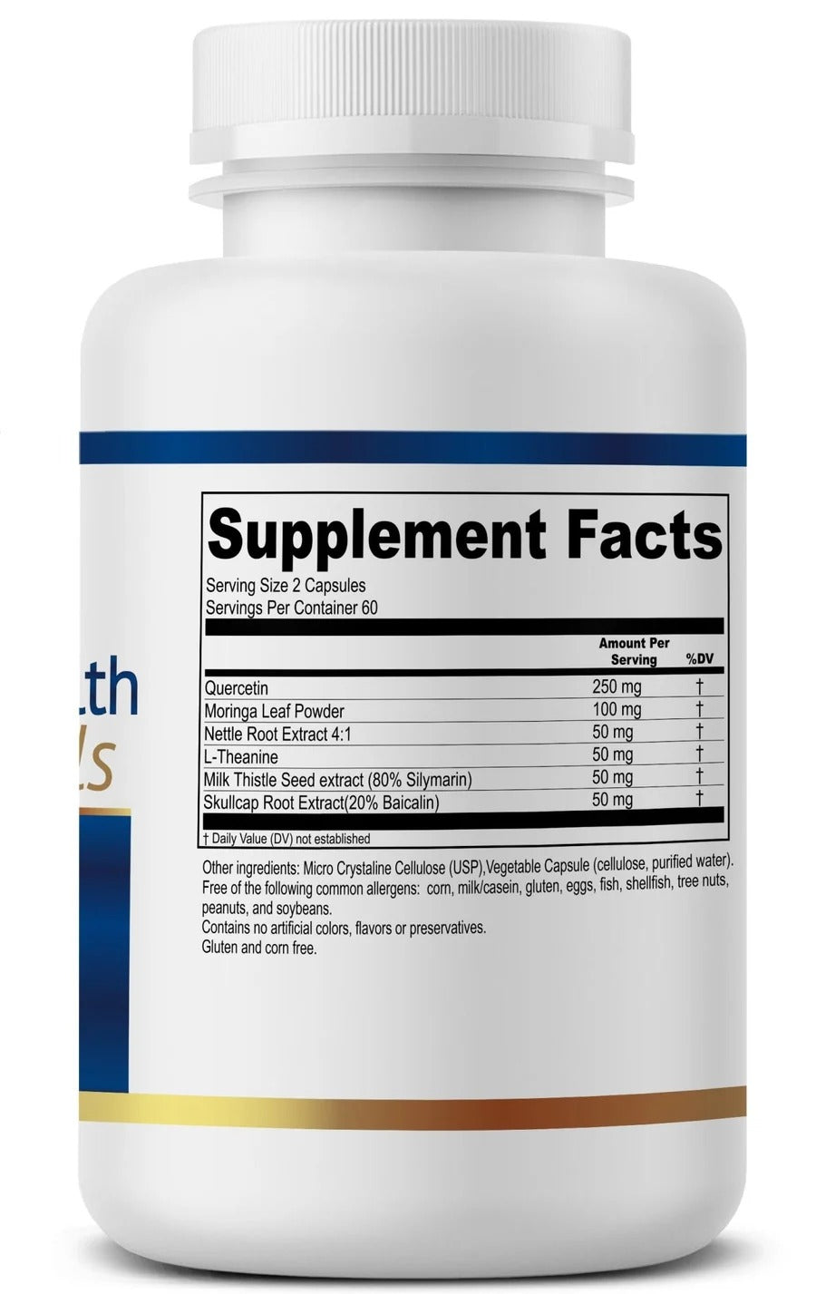True Healing Naturals Aller-Mast® Immune/inflammatory Support 120 Capsules