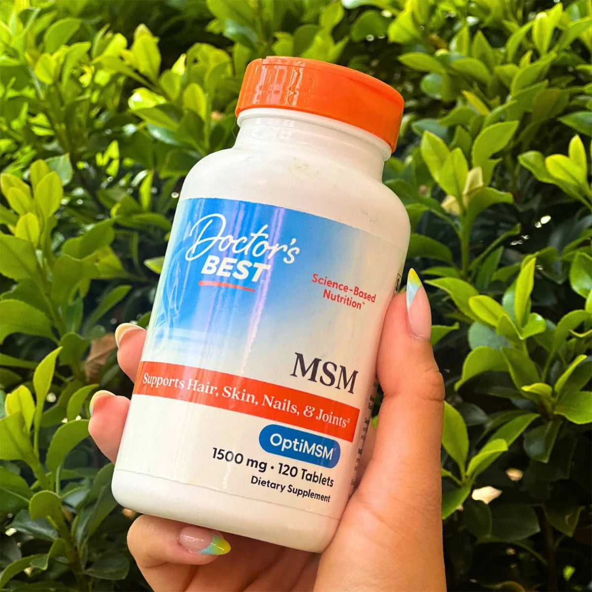 Doctor's Best Msm with Opti Msm, 1,500 Mg, 120 Tablets