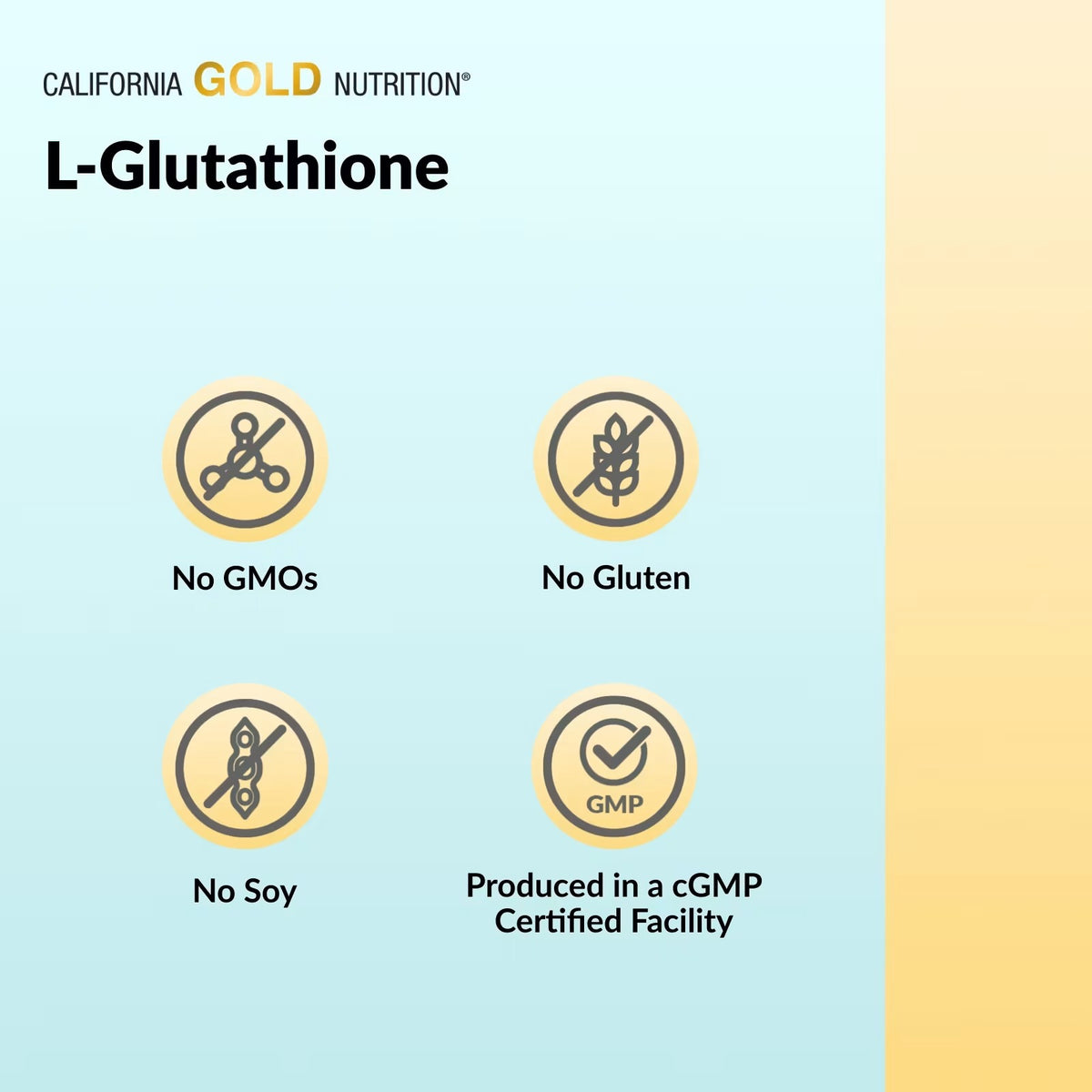 California Gold Nutrition, L-Glutathione
