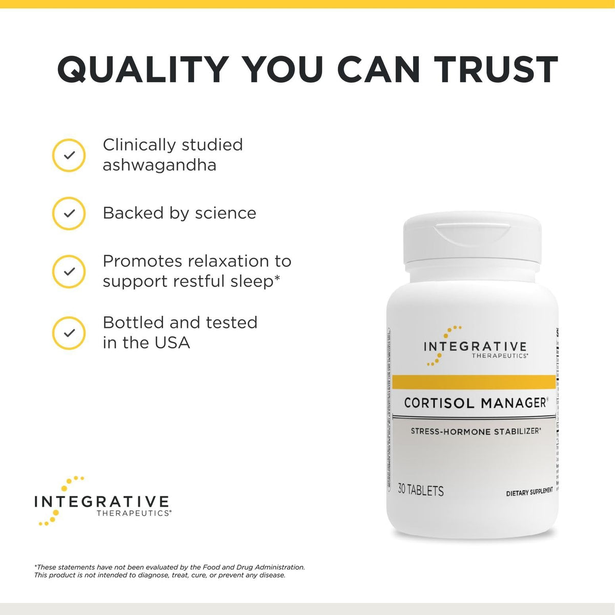 Integrative Therapeutics HPA Adapt 120 Capsules for Stress Support