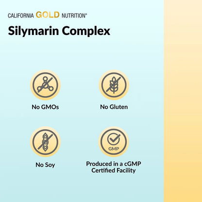 California Gold Nutrition Silymarin Complex 360 caps