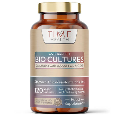 TimeHealth 65 Billion CFU Bio Cultures 120 Capsules Pakistan