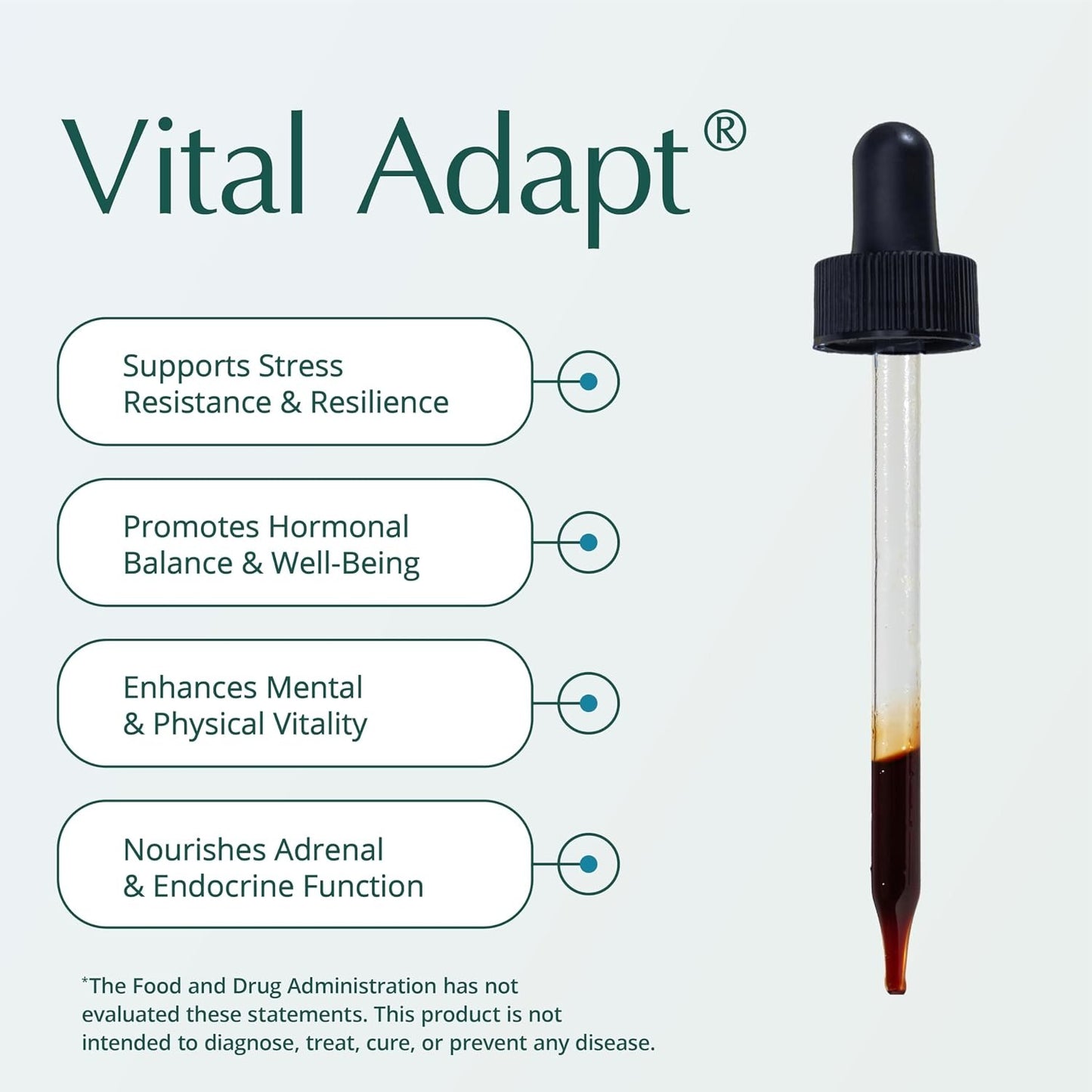 Natura Health Products Vital Adapt Rhodiola & Ashwagandha 118 ML