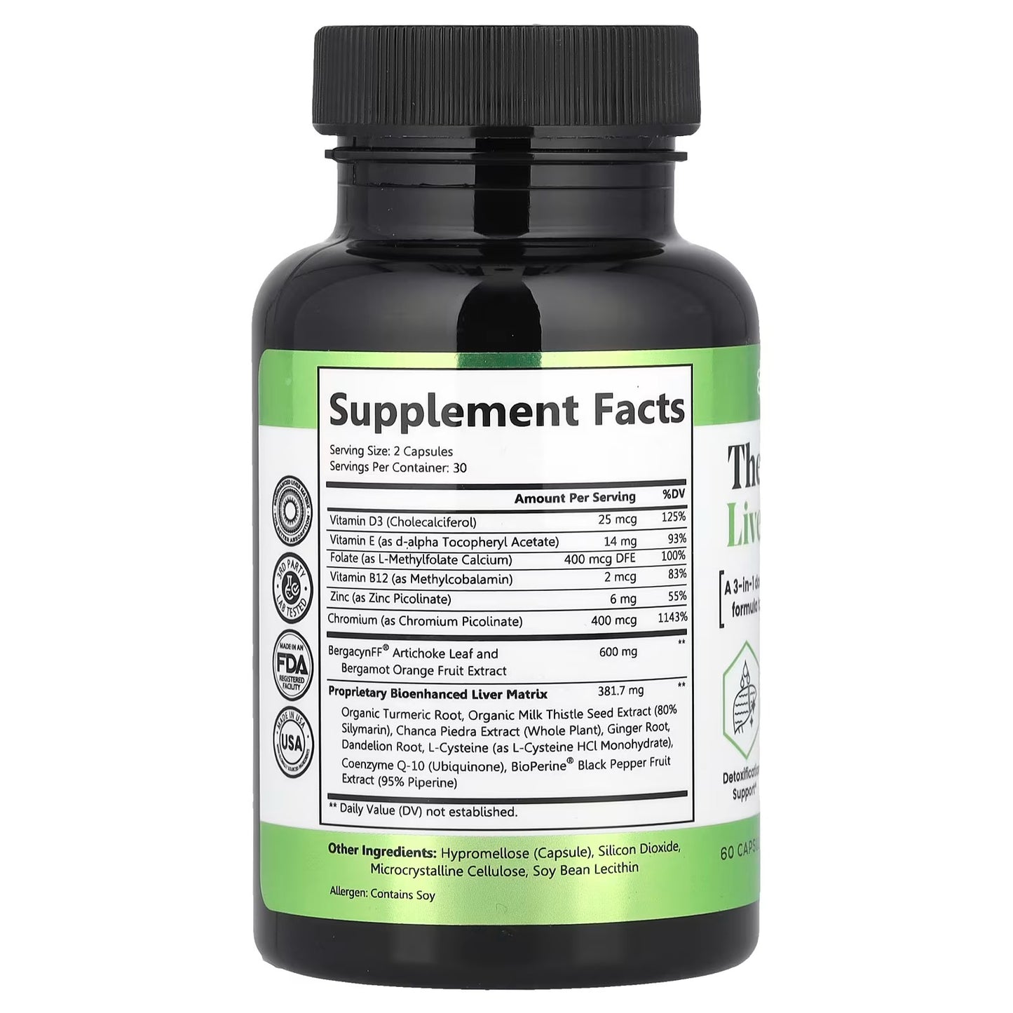 Zen Nutrients The Everyday Liver Vitamin 60 Capsules Pakistan