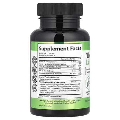 Zen Nutrients The Everyday Liver Vitamin 60 Capsules Pakistan