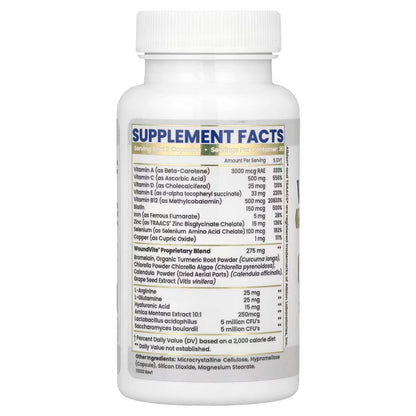 Zen Nutrients WoundVite Supplement – 60 Capsules