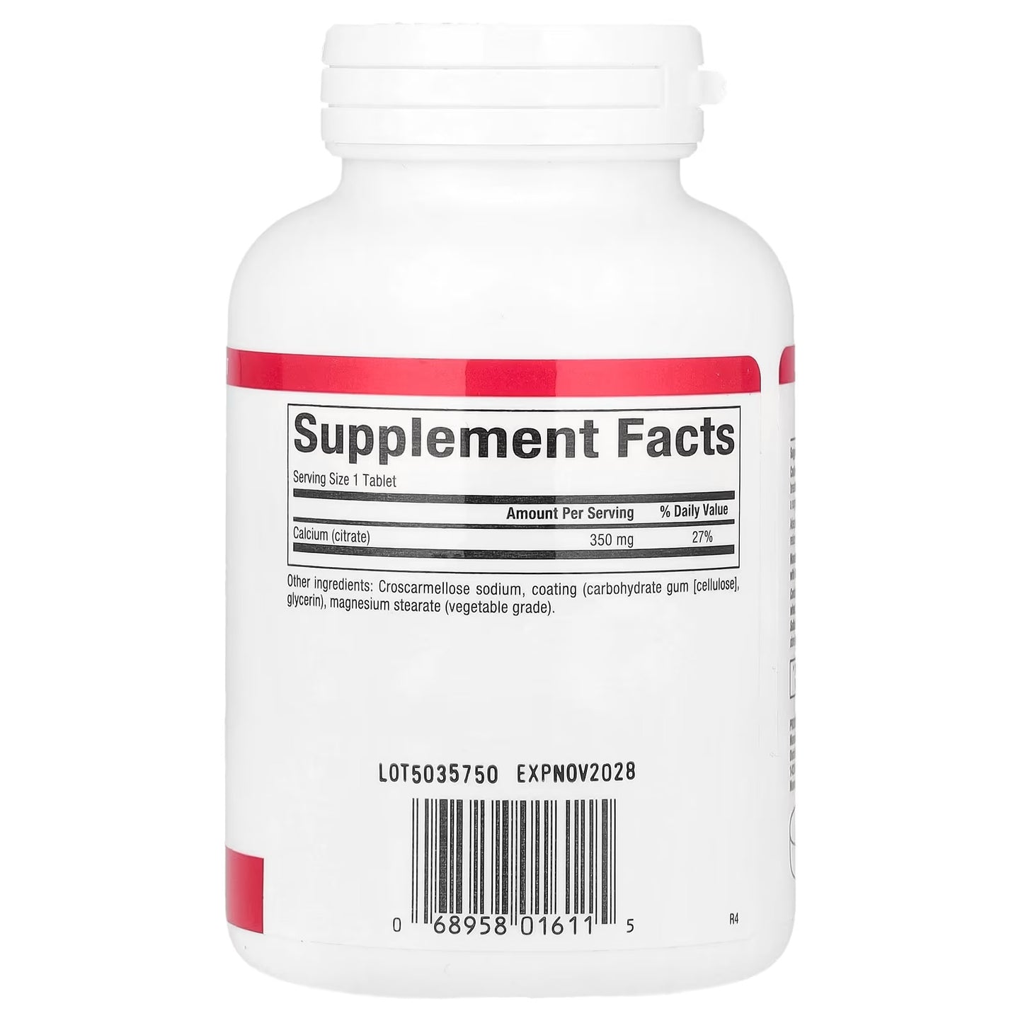 Natural Factors Calcium Citrate 350 mg 90 Tablets For healthy Bones