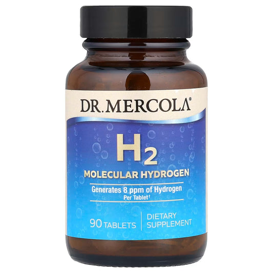 Dr. Mercola H2 Molecular Hydrogen 90 Tablets | Molecular Hydrogen Supplement Pakistan