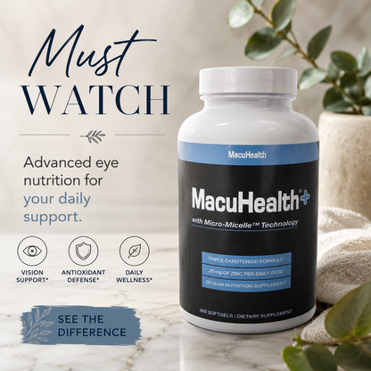 MacuHealth Plus+ Eye Supplement – Lutein & Zeaxanthin Pakistan
