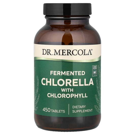 Dr. Mercola Fermented Chlorella with Chlorophyll Tablets | Original in Pakistan