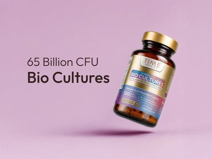TimeHealth 65 Billion CFU Bio Cultures 120 Capsules Pakistan