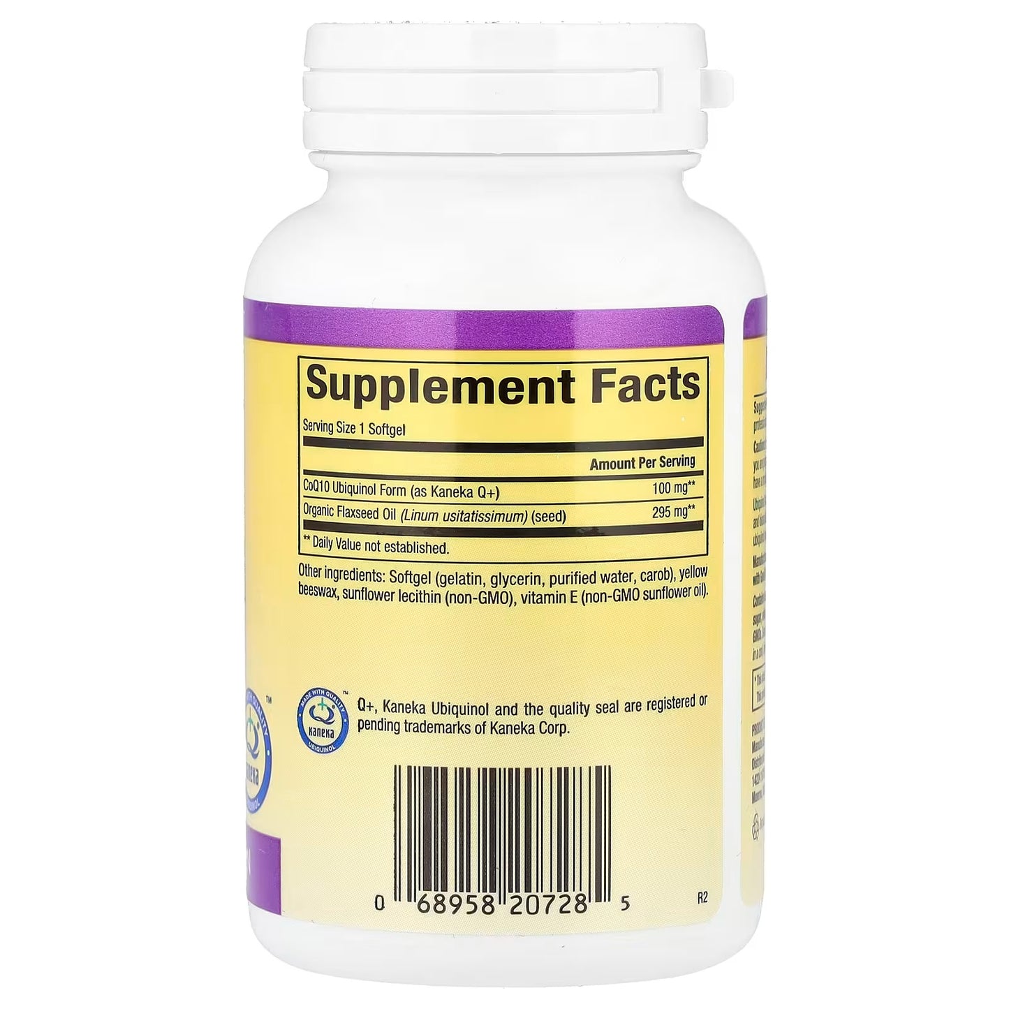 Natural Factors Ubiquinol Active CoQ10 100 mg 120 Softgels