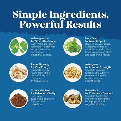 Nature Crafts Adaptogen Blend Balance Complex 90 Capsules