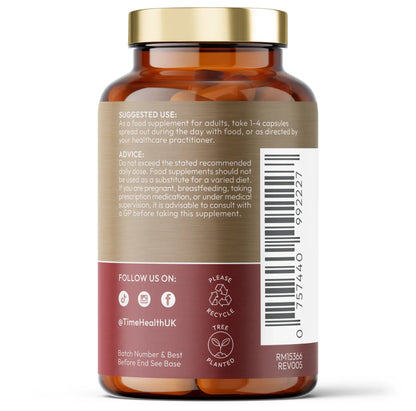 Timehealth Acerola Cherry - 26% Wholefood Vitamin C 120 Capsules