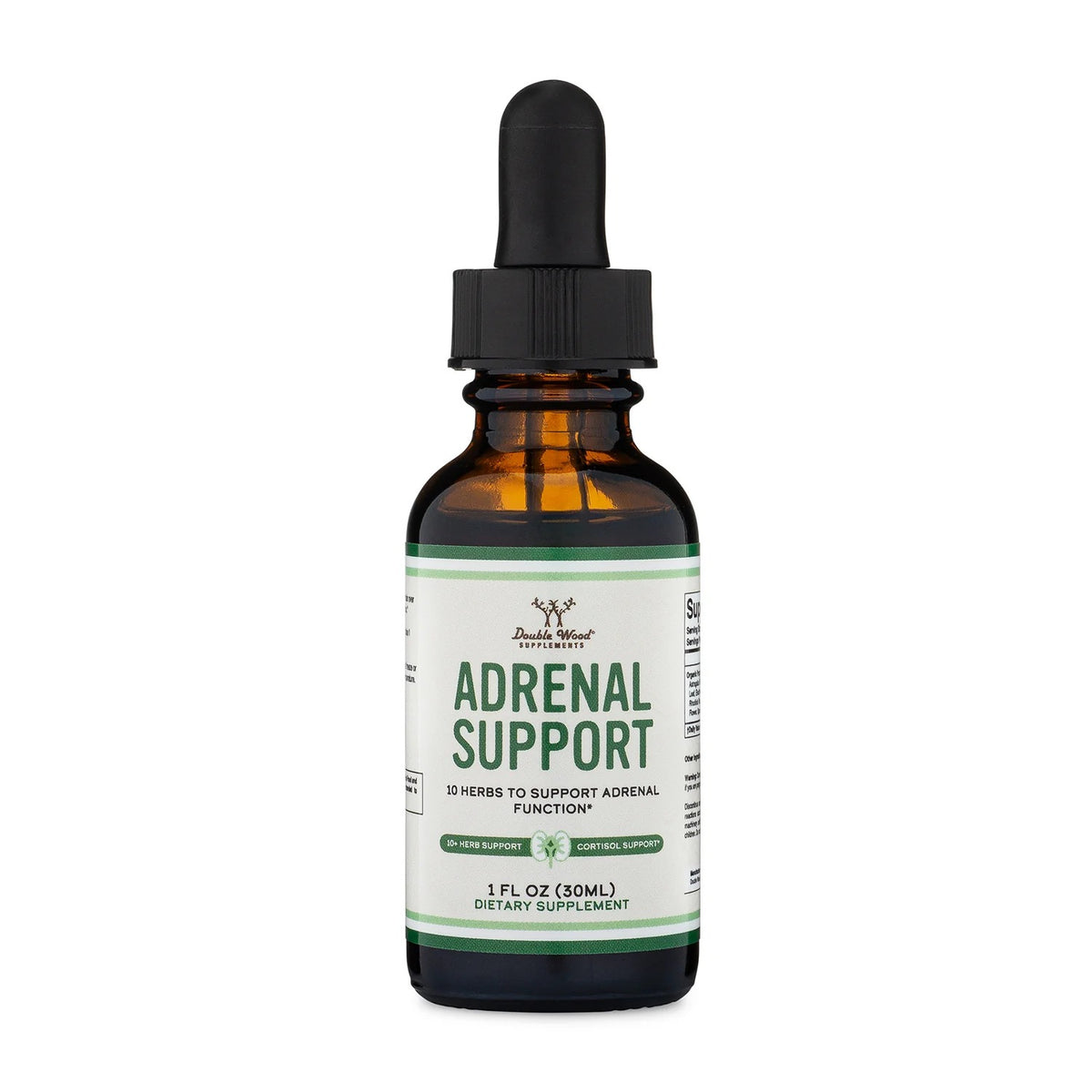 Double Wood Adrenal Support Liquid Drops 30 Ml