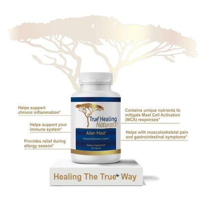 True Healing Naturals Aller-Mast® Immune/inflammatory Support 120 Capsules