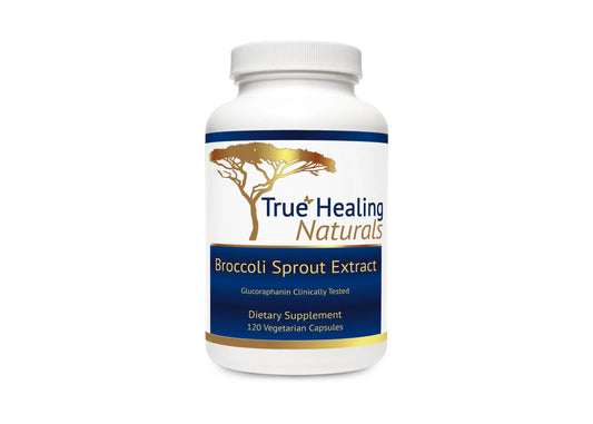 True Healing Naturals Broccoli Sprout Extract 120 Capsules
