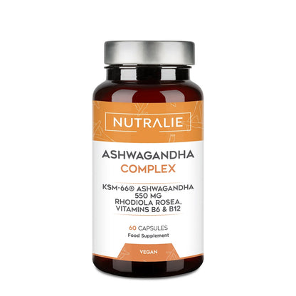 Nutralie Ashwagandha Complex Ksm 66 550 Mg 60 Capsules