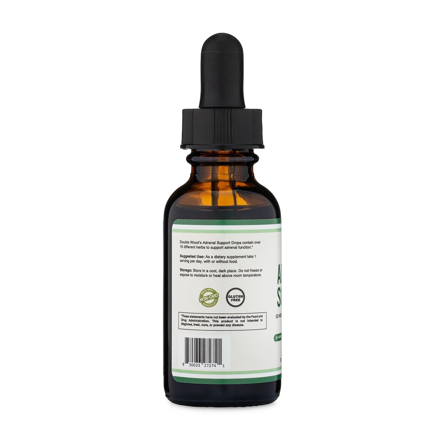 Double Wood Adrenal Support Liquid Drops 30 Ml