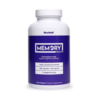MacuHealth Memory Health Carotenoids Supplement 270 Softgels Pakistan