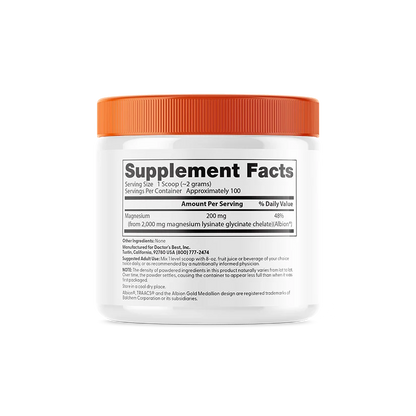 Doctor's Best High Absorption Magnesium Powder,  200 g