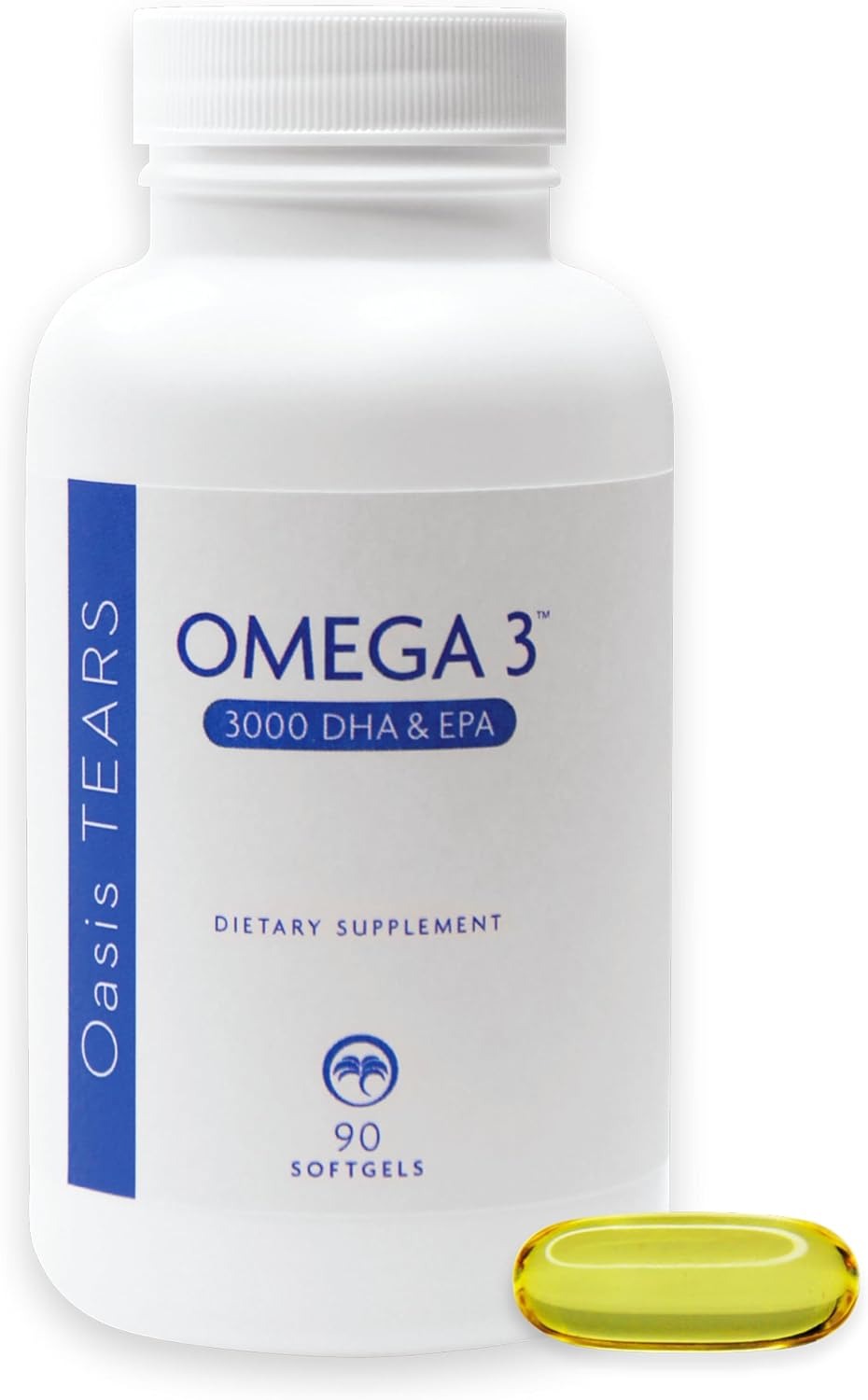 Oasis TEARS Omerga 3 Fish Oil 3000mg DHA EPA 90 Softgels Pakistan