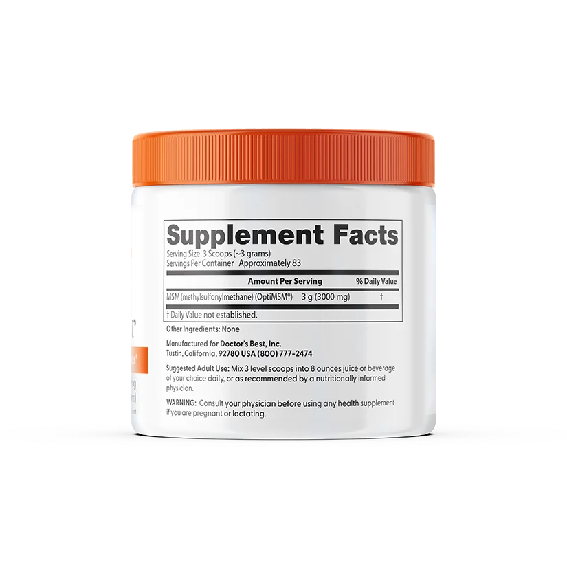 Doctor's Best Msm Powder with Opti Msm 250g