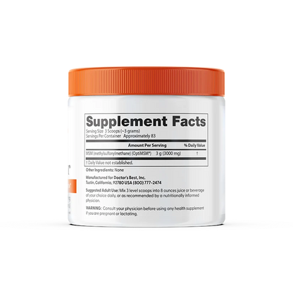 Doctor's Best Msm Powder with Opti Msm 250g