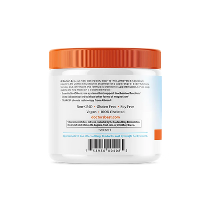 Doctor's Best High Absorption Magnesium Powder,  200 g