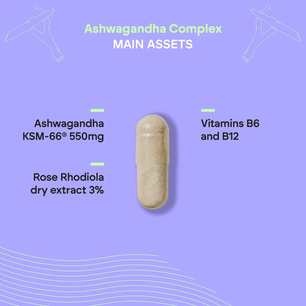Nutralie Ashwagandha Complex Ksm 66 550 Mg 60 Capsules