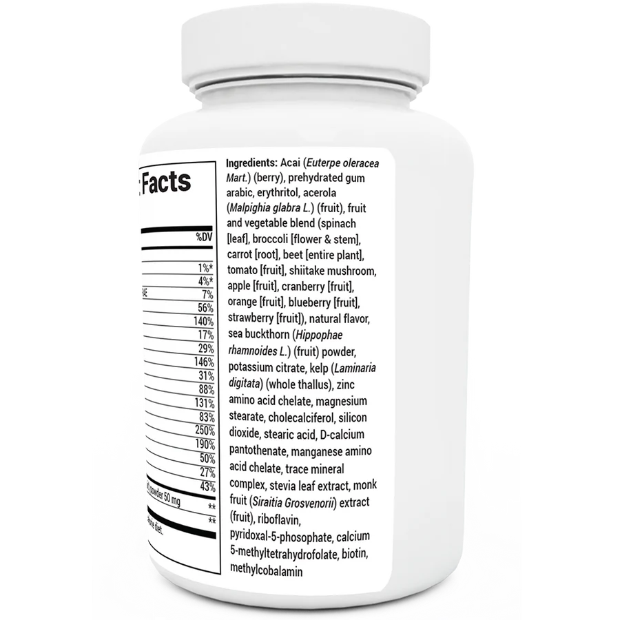 Dr. Berg Kids Multivitamin — Mixed Berry 60 Wafers